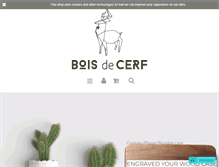 Tablet Screenshot of boisdecerf.com